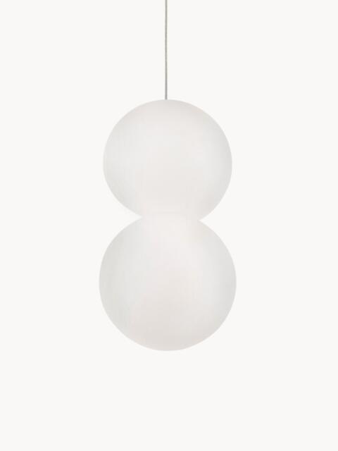 Small Glass and Concrete Pendant Light Zero - image 1