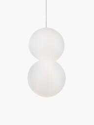 Small Glass and Concrete Pendant Light Zero