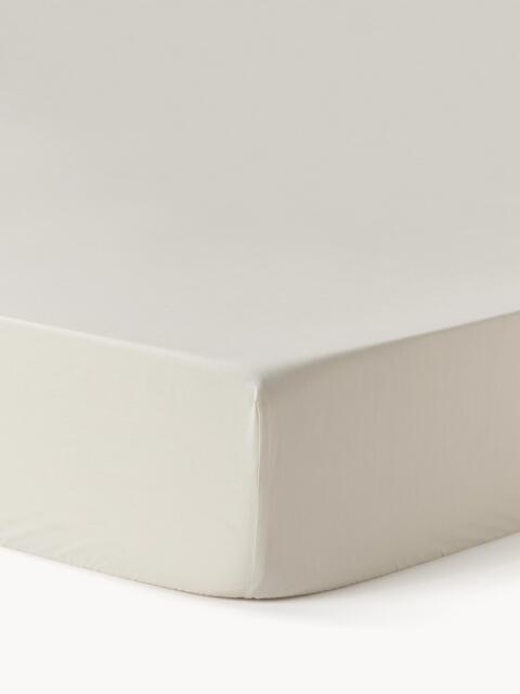 Topper Fitted Sheet Elsie, Cotton Percale - image 1