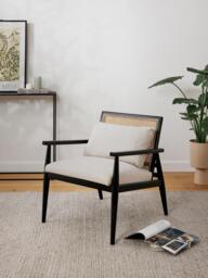 Birch Wood Lounge Chair Manuell - thumbnail 2