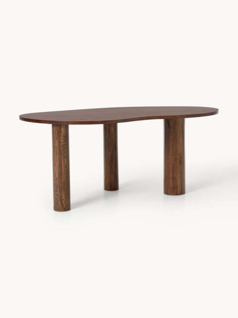 Organic-Shaped Oak Wood Dining Table Naruto, in various sizes - image 1