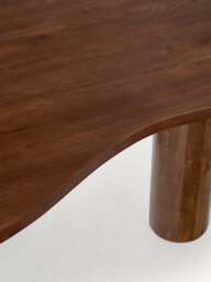 Organic-Shaped Oak Wood Dining Table Naruto, in various sizes - thumbnail 5