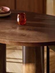 Organic-Shaped Oak Wood Dining Table Naruto, in various sizes - thumbnail 7