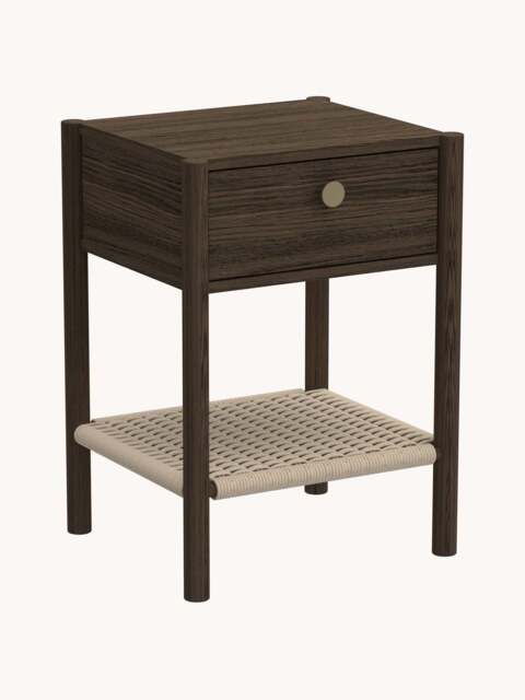 Wooden Bedside Table Monfort - image 1