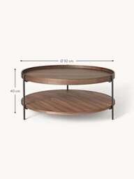 Round Wooden Coffee Table Renee - thumbnail 7