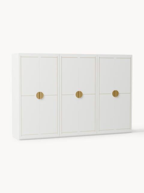 Modular Hinged Door Wardrobe Denise, 300 cm Wide, in various sizes - image 1