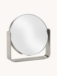 Stainless Steel Round Cosmetic Mirror Ume with Magnification - thumbnail 1