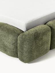 Upholstered Teddy Bouclé Bed Tayla - thumbnail 7