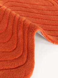 Organic-Shaped Hand-Tufted Wool Rug Aliza - thumbnail 4