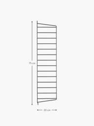 Wall Panel String System, W 20 x H 75 cm, in various set sizes - thumbnail 5