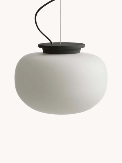 Small Glass Pendant Light Supernate - image 1