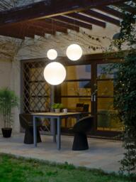 Portable Outdoor LED Pendant Light Pianeta with Remote Control, in various sizes - thumbnail 3