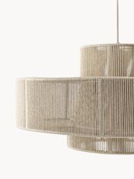 Large Linen Thread Pendant Light Lace - thumbnail 6