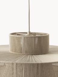 Large Linen Thread Pendant Light Lace - thumbnail 4