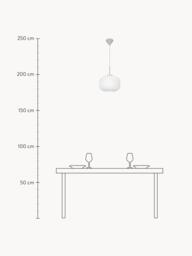 Opal Glass Pendant Light Milford - thumbnail 5