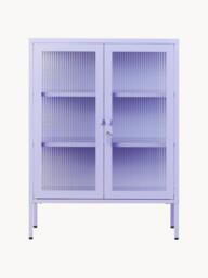 Metal Display Cabinet The Mixer with Ribbed Glass - thumbnail 4