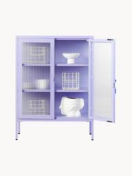 Metal Display Cabinet The Mixer with Ribbed Glass - thumbnail 5