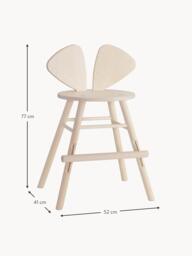Kids Oak Wood High Chair Mouse Junior - thumbnail 5