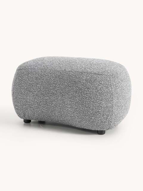 Bouclé Ottoman Alba - image 1