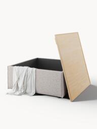 Bouclé Ottoman Lennon with Storage - thumbnail 6