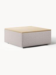Bouclé Ottoman Lennon with Storage