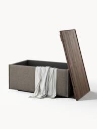 Bouclé Ottoman Lennon with Storage - thumbnail 6