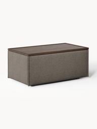 Bouclé Ottoman Lennon with Storage
