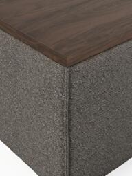 Bouclé Ottoman Lennon with Storage - thumbnail 5