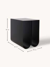 Metal Side Table Curved - thumbnail 6