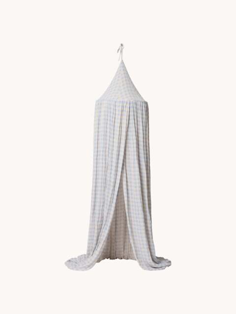 Cotton Bed Canopy Sky Blue - image 1