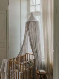 Cotton Bed Canopy Sky Blue - thumbnail 4