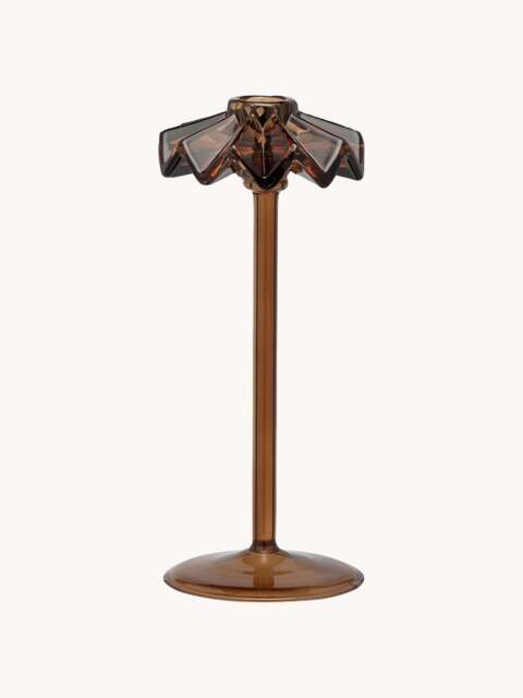 Tall Candle Holder Frilly - image 1