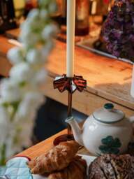 Tall Candle Holder Frilly - thumbnail 2