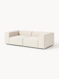 Linen Blend Modular Sofa Lennon (3-seater) - thumbnail 3