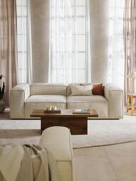 Linen Blend Modular Sofa Lennon (3-seater) - thumbnail 2