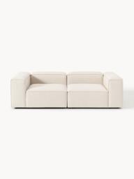 Linen Blend Modular Sofa Lennon (3-seater) - thumbnail 1