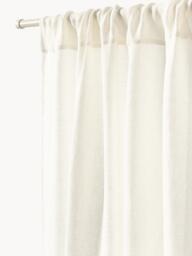 Light-Filtering Rod Pocket Curtains Harmony, Set of 2, W 140 cm - thumbnail 3