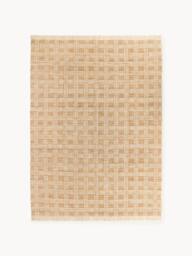 Hand-Woven Jute Rug Almir with Fringes