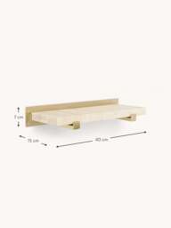 Marble Small Shelf Ally, W 40 cm - thumbnail 8