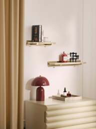 Marble Small Shelf Ally, W 40 cm - thumbnail 6