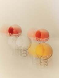 Small Dimmable Portable LED Table Lamp Wire, Design Verner Panton - thumbnail 2