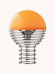 Small Dimmable Portable LED Table Lamp Wire, Design Verner Panton