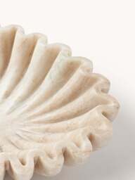 Handmade Oval Decorative Marble Bowl Santorini, W 35 cm - thumbnail 3