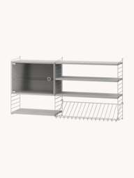 Display Cabinet String System with Swing Glass Door, W 58 x D 30 cm - thumbnail 2