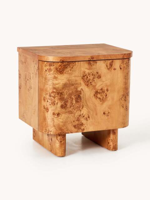 Wooden Bedside Table Tobia - image 1