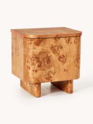 Wooden Bedside Table Tobia