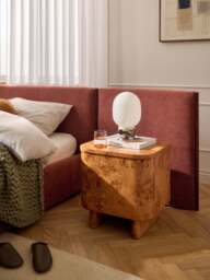 Wooden Bedside Table Tobia - thumbnail 9