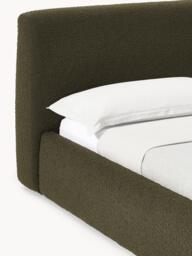 Upholstered Bouclé Bed Cloud - thumbnail 4