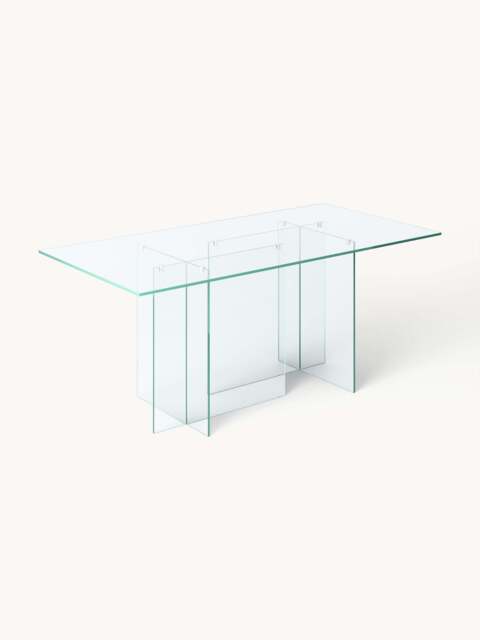 Glass Dining Table Anouk, 180 x 90 cm - image 1