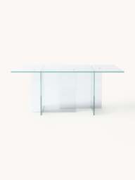 Glass Dining Table Anouk, 180 x 90 cm - thumbnail 3